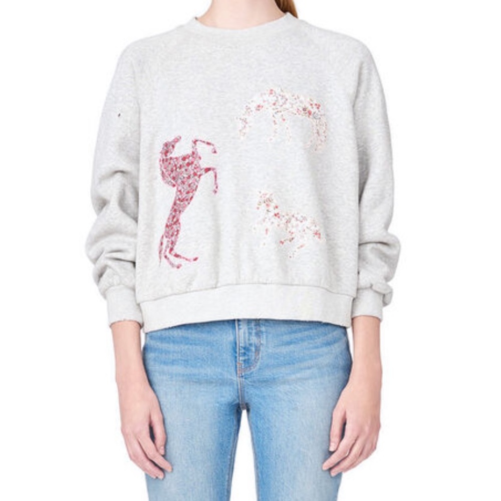 La Vie Pony Pullover Rebecca Taylor